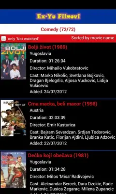 Ex-Yu Filmovi android App screenshot 2