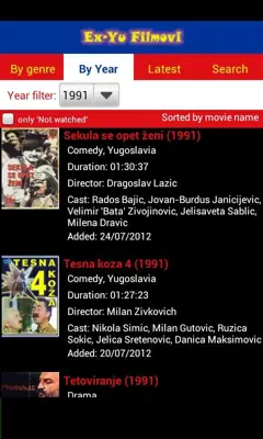 Ex-Yu Filmovi android App screenshot 3